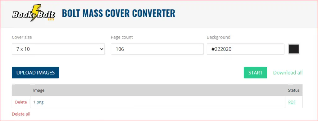 bolt mass cover converter