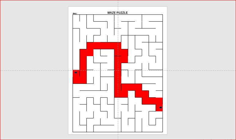 maze puzzle solution