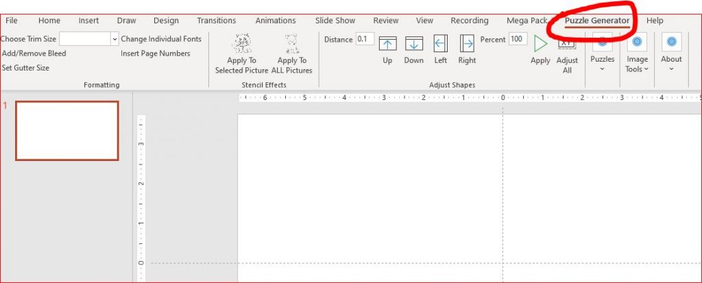 puzzle generator PowerPoint