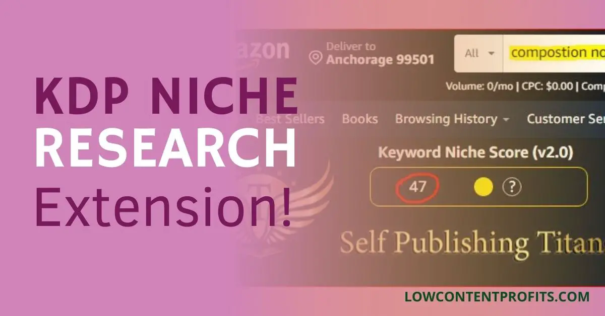 kdp niche research extension