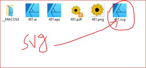 sunflower svg file