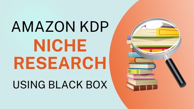 Amazon kdp niche research using helium10