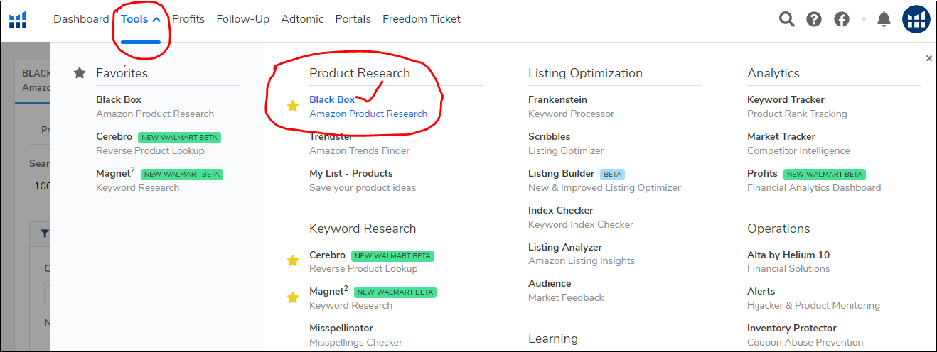 Amazon KDP Niche Research Using Helium10 (Black Box) - Low Content Profits