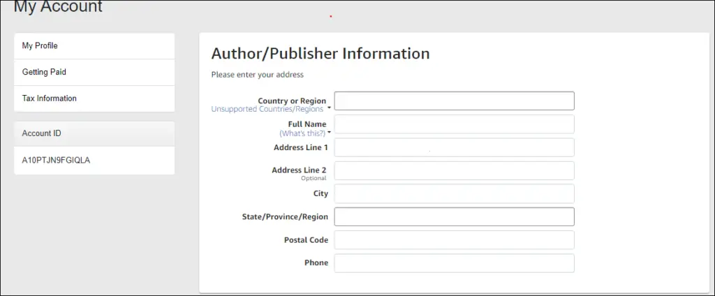 getting started with kindle direct publishing