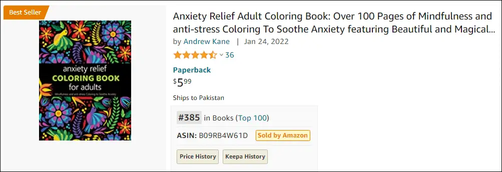 anxiety relief coloring books for adults