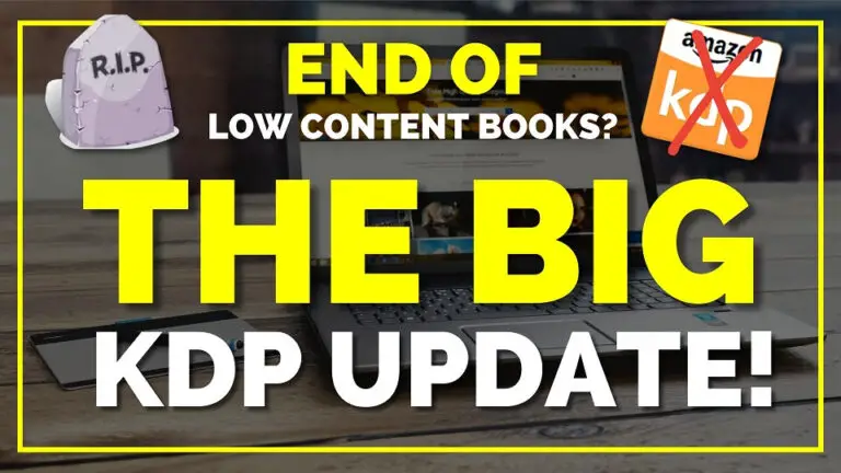 the big kdp update about low content books 2022