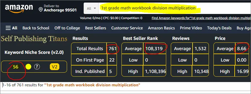 1st grade math workbook division multiplication