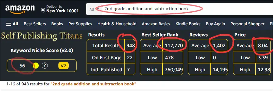 2nd grade addition and subtraction book