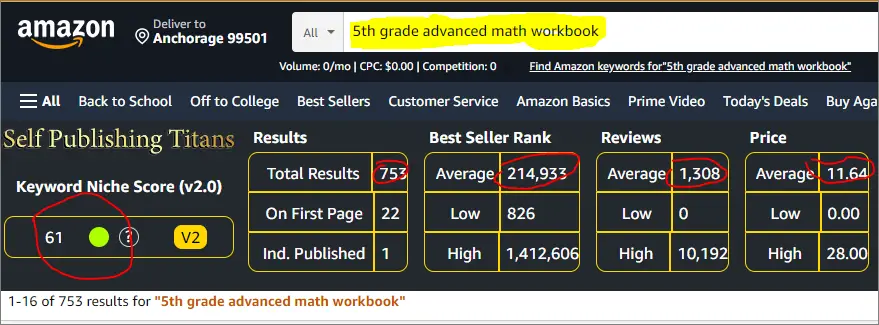 5th grade advanced math workbook