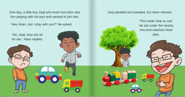 amazon kdp children story book page