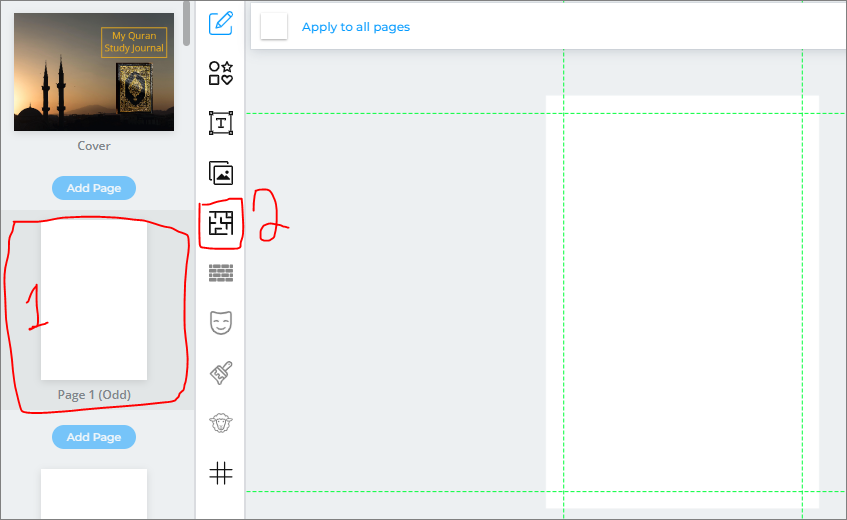 creating kdp journal interior in bookbolt