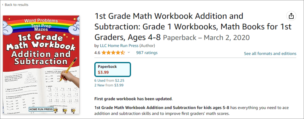 math workbooks kdp medium content book niche