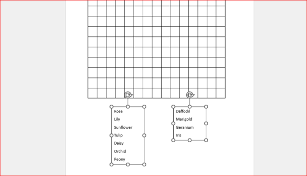How to Make a Word Search Puzzle in MS Word (With Pictures) - Low ...