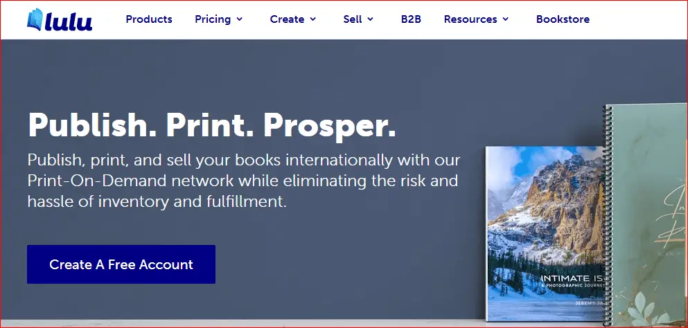 lulu print on demand books