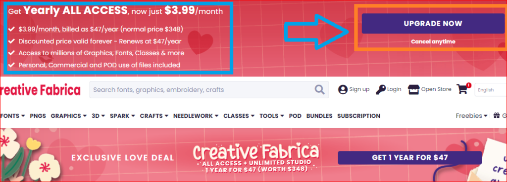 creative fabrica special discount offer