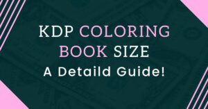 coloring book size for kdp