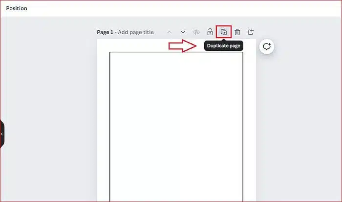 duplicate pages in canva