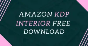kdp interior free download for beginners