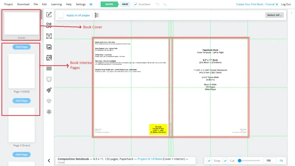 book bolt studio dashboard