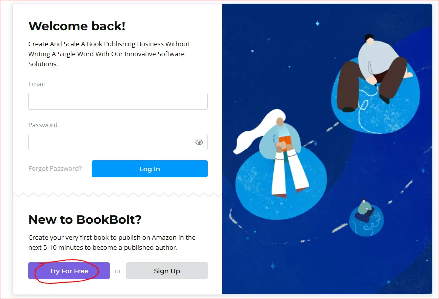 book bolt studio free trial-min