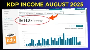 my amazon kdp income report