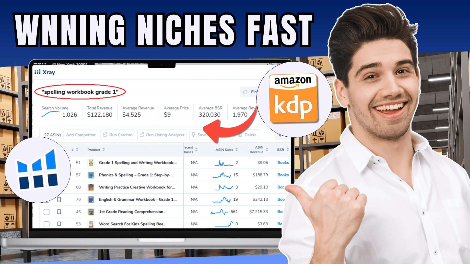 How I Find Low-Competition Amazon KDP Niches Using Helium 10 (Step-by ...