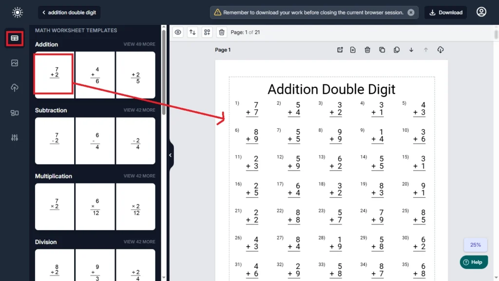 How I Made $14,000 Selling Math Worksheets on Amazon KDP — With One Simple Tool 4 math templates in math worksheets generator