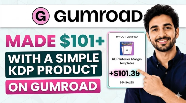 How I made $101+ with a Simple Digital Product on Gumroad