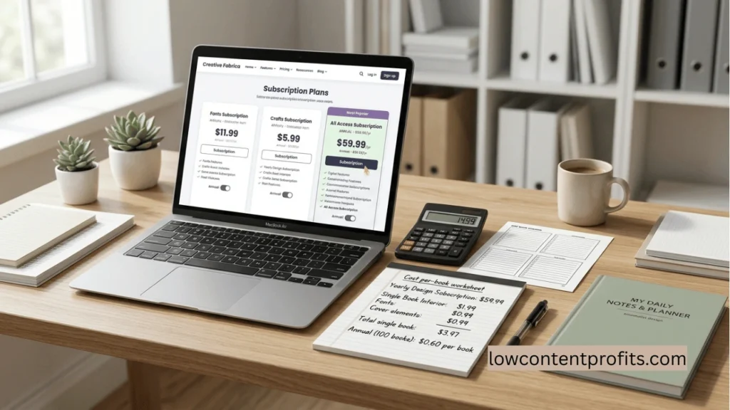 Creative Fabrica KDP Interiors: Are They Worth It in 2026? 2 Creative Fabrica Pricing in 2026 Plans, Free Trial, and Real Cost Per Book