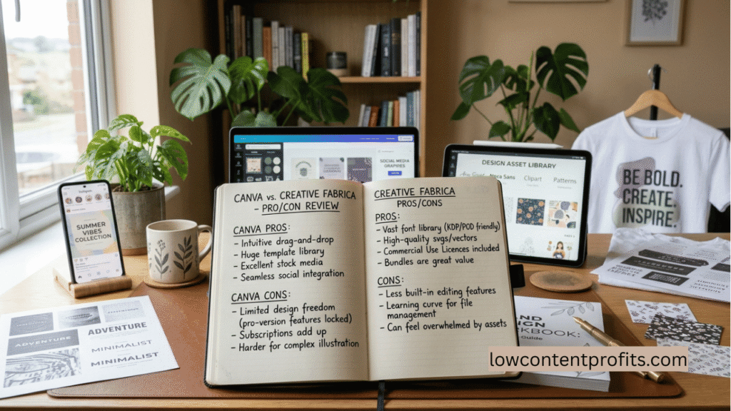 Creative Fabrica vs Canva (2026): Which Is Better for Digital Creators? 4 Creative Fabrica vs Canva Pros and Cons